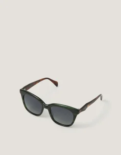Acetate Tort Wayfarer Sunglasses