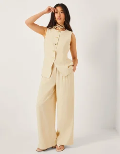 Alba Tailored Waistcoat Yellow