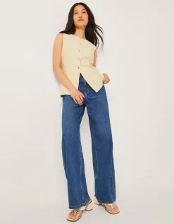 Alba Tailored Waistcoat Yellow