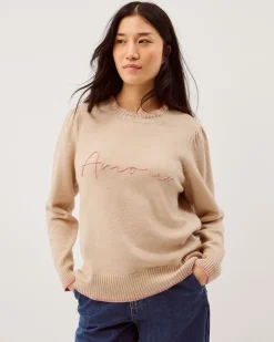Ami Amour Jumper Natural