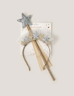 Angelica Star Headband & Wand Set
