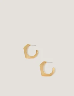 Angular Hoop Earrings