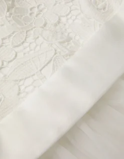 Anya Tulle Maxi Dress Ivory