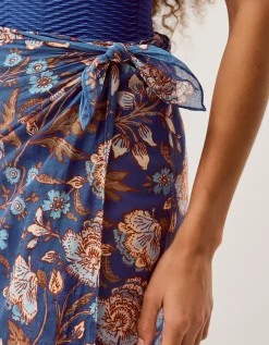 Ari Floral Print Sarong