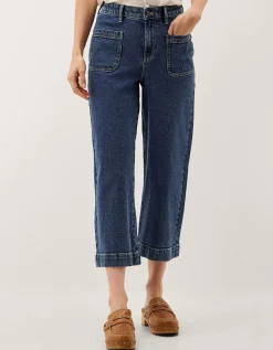 Arlo Regular Cropped Jeans Blue