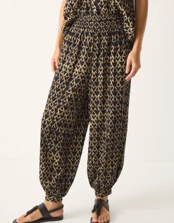 Arti Print Balloon Trousers Black