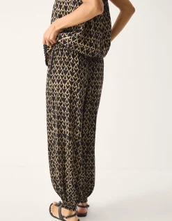 Arti Print Balloon Trousers Black