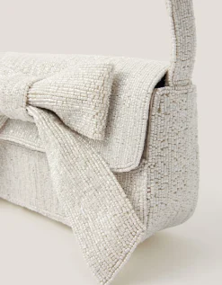 Ayla Beaded Bow Bag