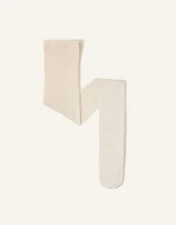 Baby Bridal Spot Tights Ivory