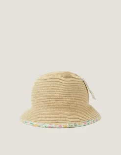 Baby Bunny Straw Sun Hat Multi