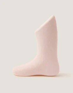Baby 35 Denier Bridal Spot Tights Pink