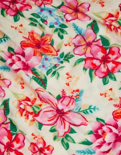 Baby Floral Print Playsuit Ivory
