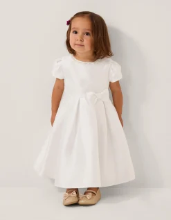 Baby Isabella Pearl-Embellished Dress Ivory