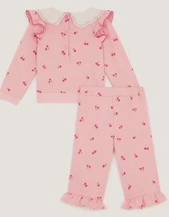 Baby Mon Cheri Top & Joggers Set Pink