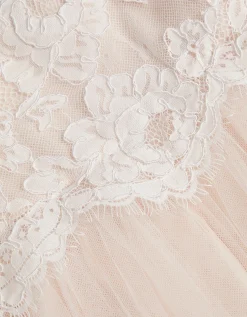Baby Paige Lace Party Dress White
