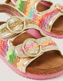 Baby Rainbow Stripe Sandals Multi