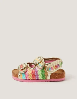 Baby Rainbow Stripe Sandals Multi