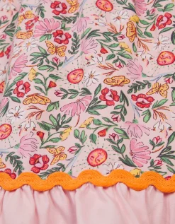 Baby Summer Print Dress Pink