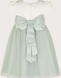 Baby Tulle Bridesmaid Dress Green