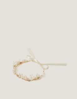 Beaded Tiara Wire Crown