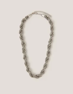 Beaded Twist Necklace