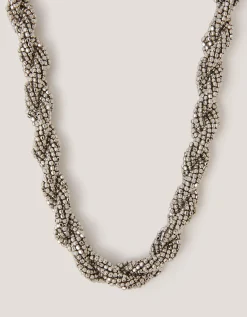 Beaded Twist Necklace