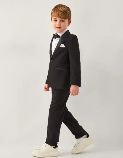 Benjamin 4-Piece Tuxedo Suit Black
