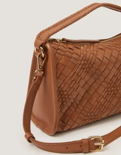 Bertie Woven Leather Bag