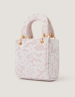 Bow Charm Lace Bag
