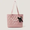 Bow Charm Tote Bag