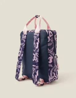 Bow Print School Backpack