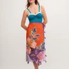 Carmen Floral Print Sarong