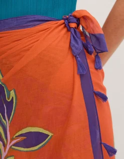 Carmen Floral Print Sarong