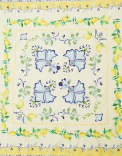 Charli Lemon Square Cotton Scarf