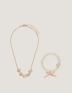 Charming Necklace & Bracelet Set