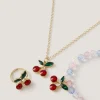 Cherry Jewellery Gift Box Set