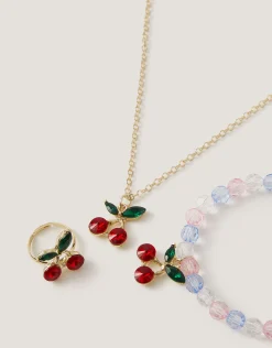 Cherry Jewellery Gift Box Set