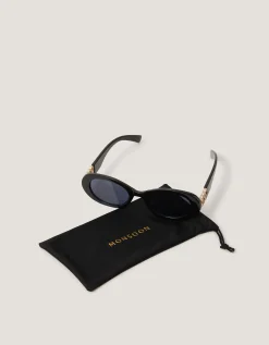 Chunky Oval Sunglasses