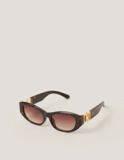 Chunky Oval Sunglasses