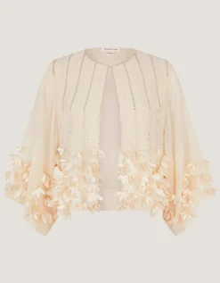 Claire Appliqué Jacket Ivory