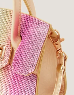 Clara Rainbow Diamanté Bag Multi