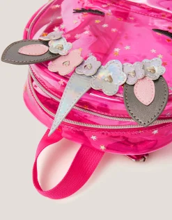 Clear Unicorn Backpack