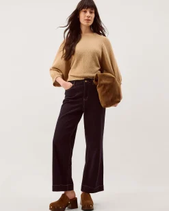 Codie ¾ Sleeve Jumper Brown