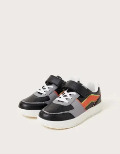 Colourblock Rip-Tape Trainers Multi