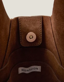 Dana Suede Hobo Bag