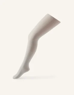 70 Denier Glitter Tights Silver