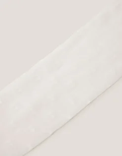 30 Denier Semi-Sheer Bow Tights White