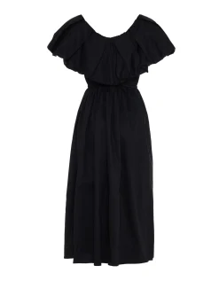 Devotion Twins Deos Frill Maxi Dress Black