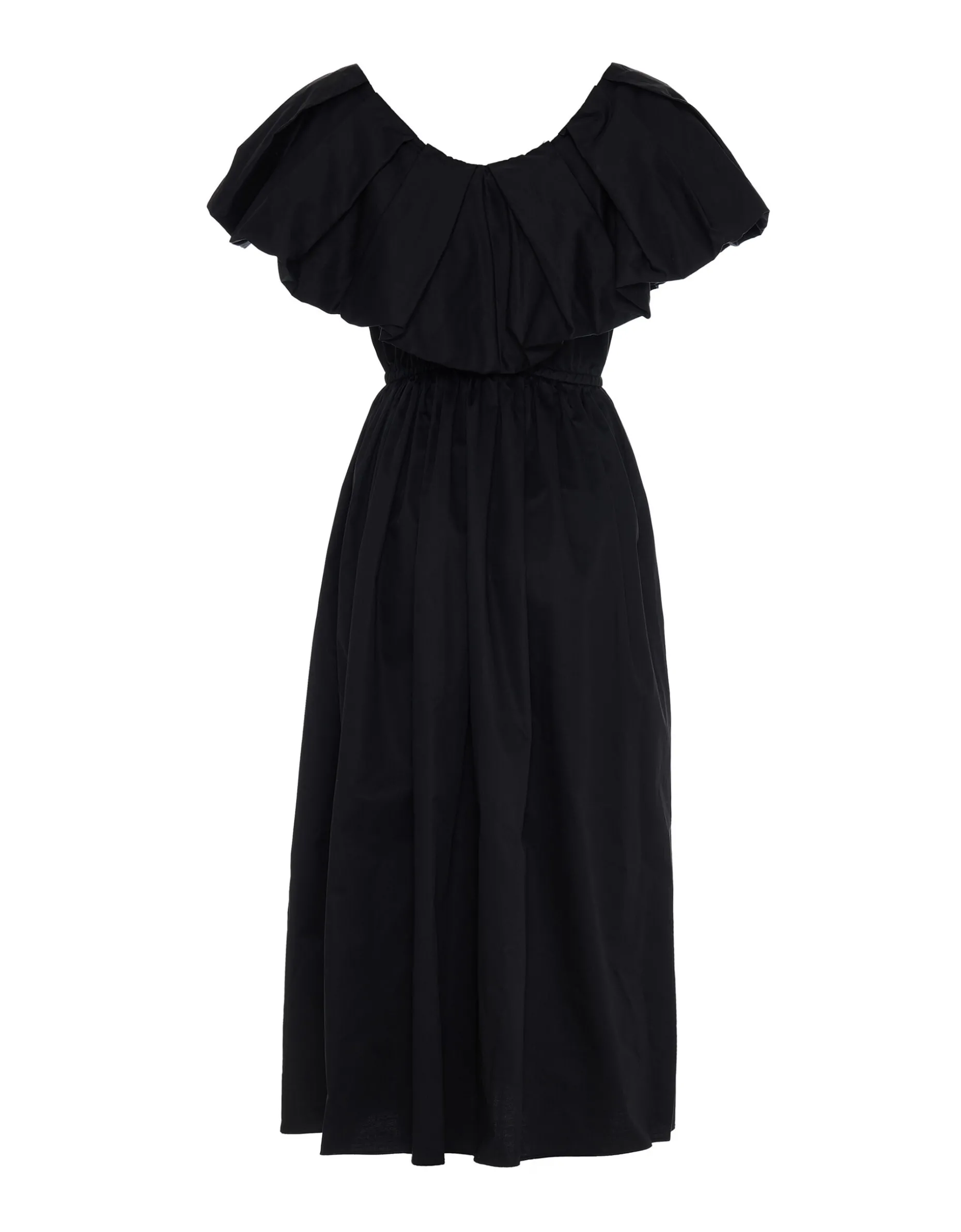Devotion Twins Deos Frill Maxi Dress Black
