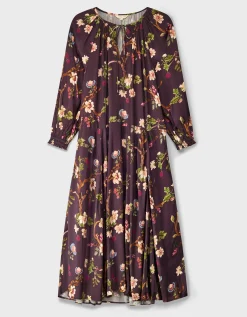 East Adelle Floral Print Maxi Dress Red